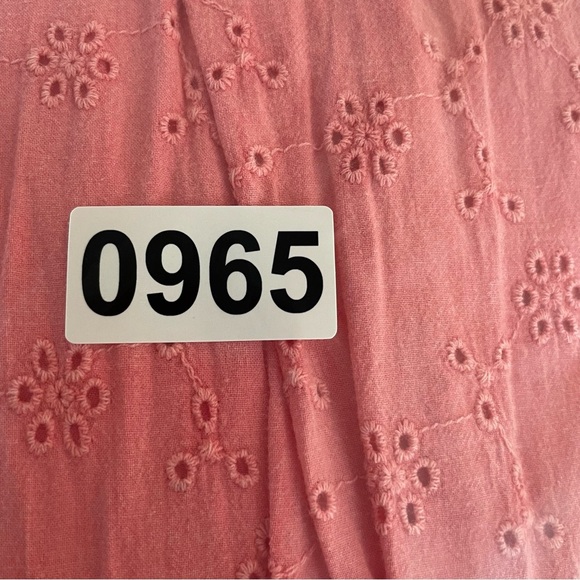 New! Free People Pintuck Paradise Eyelet Tiered Halter Maxi Dress 20965 - Picture 12 of 12